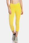 Lavos Skin Fit Secret Sleek Pocket Capri - Maize yellow — thumbnail 1